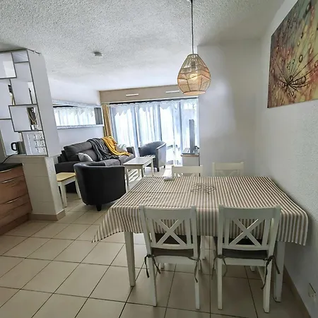 Сasa de vacaciones Magnifique T2 Renove, Climatise, 4 Pers Avec Terrasse Sud, Parking, Piscine Chauffee Et Mini Club - Fr-1-607-201 Agde