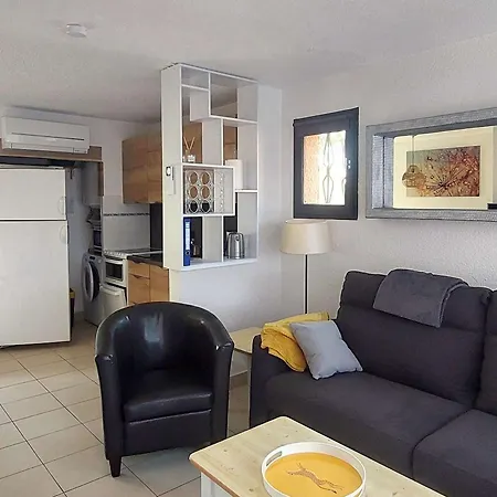 Сasa de vacaciones Magnifique T2 Renove, Climatise, 4 Pers Avec Terrasse Sud, Parking, Piscine Chauffee Et Mini Club - Fr-1-607-201 *