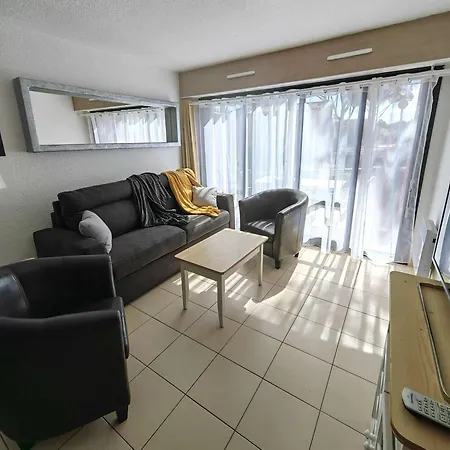 Magnifique T2 Renove, Climatise, 4 Pers Avec Terrasse Sud, Parking, Piscine Chauffee Et Mini Club - Fr-1-607-201 Agde
